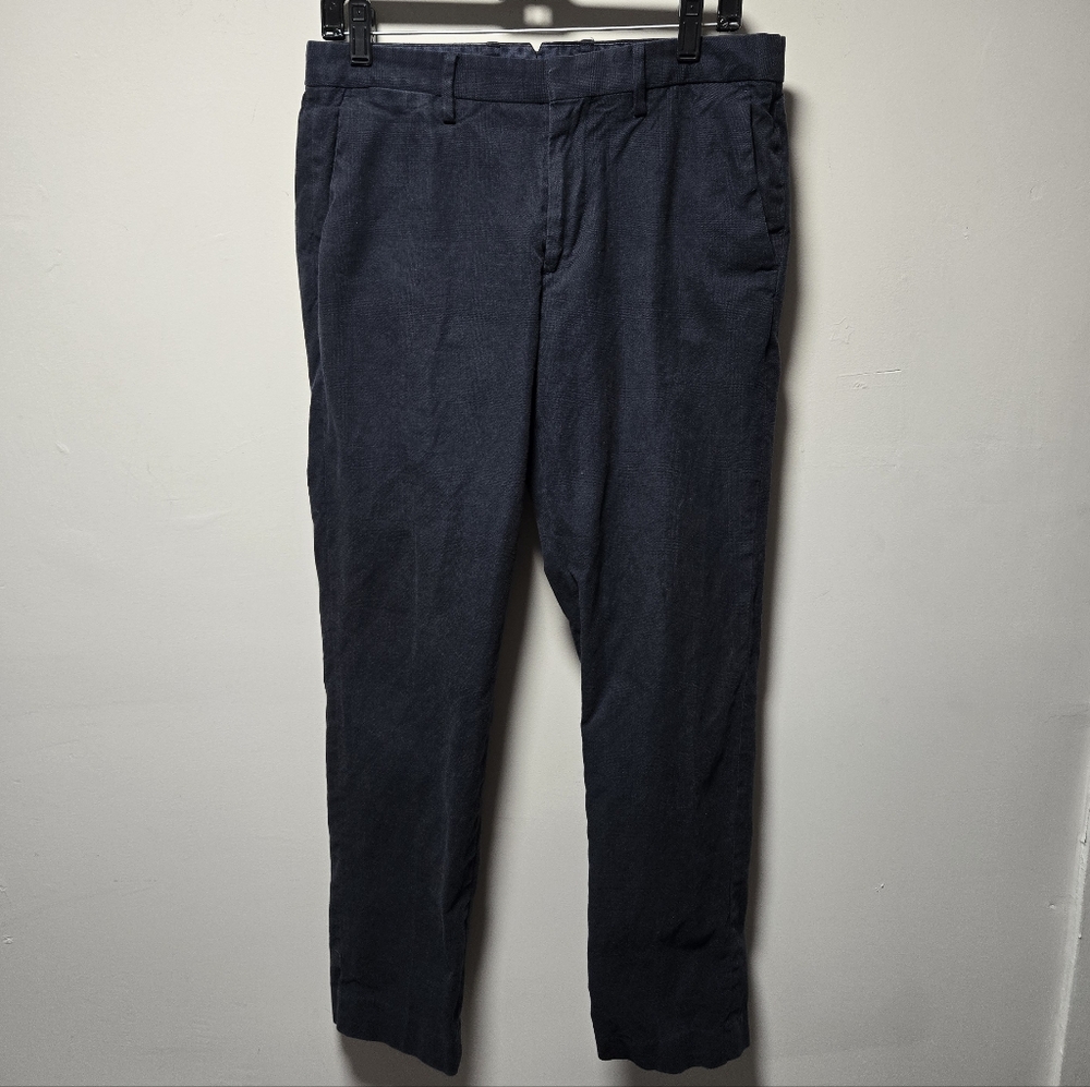 Bonobos Navy Blue Slim Pants Size 32x32 Career Wear Business Casual